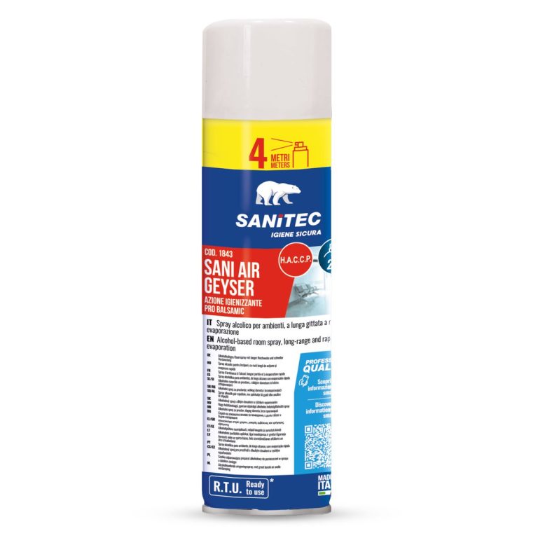 Spray igienizzante Sanitec Sani Air Geyser