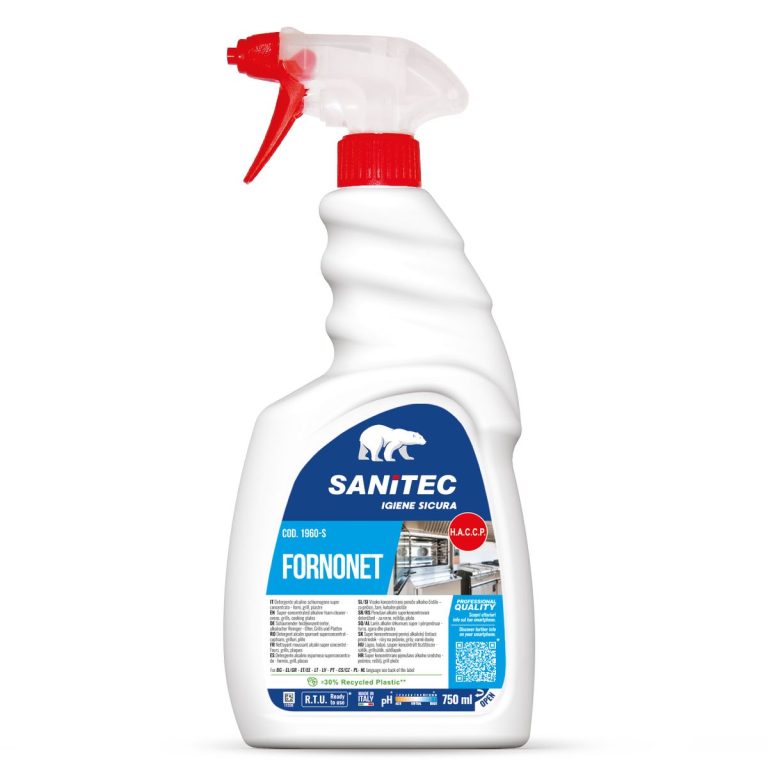 Flacone spruzzino pulizia forno Sanitec Fornonet 750 ml